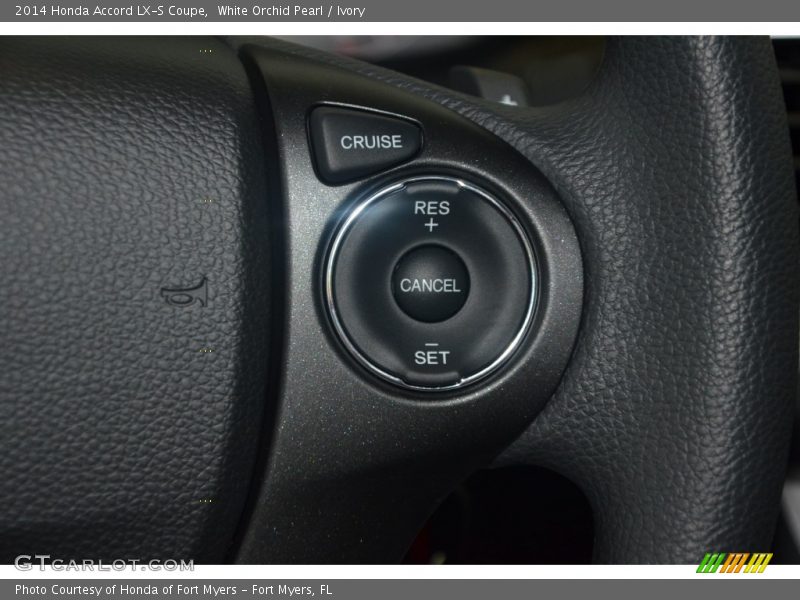 Controls of 2014 Accord LX-S Coupe