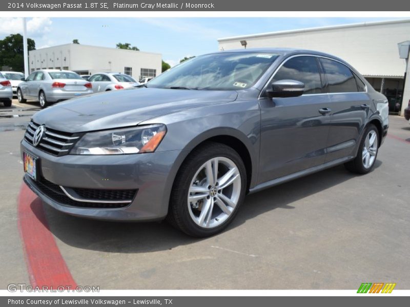 Platinum Gray Metallic / Moonrock 2014 Volkswagen Passat 1.8T SE