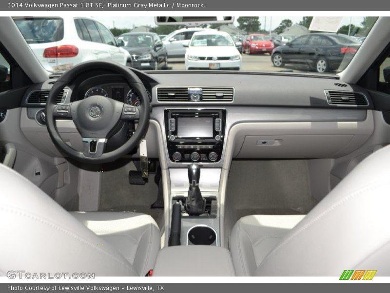 Platinum Gray Metallic / Moonrock 2014 Volkswagen Passat 1.8T SE
