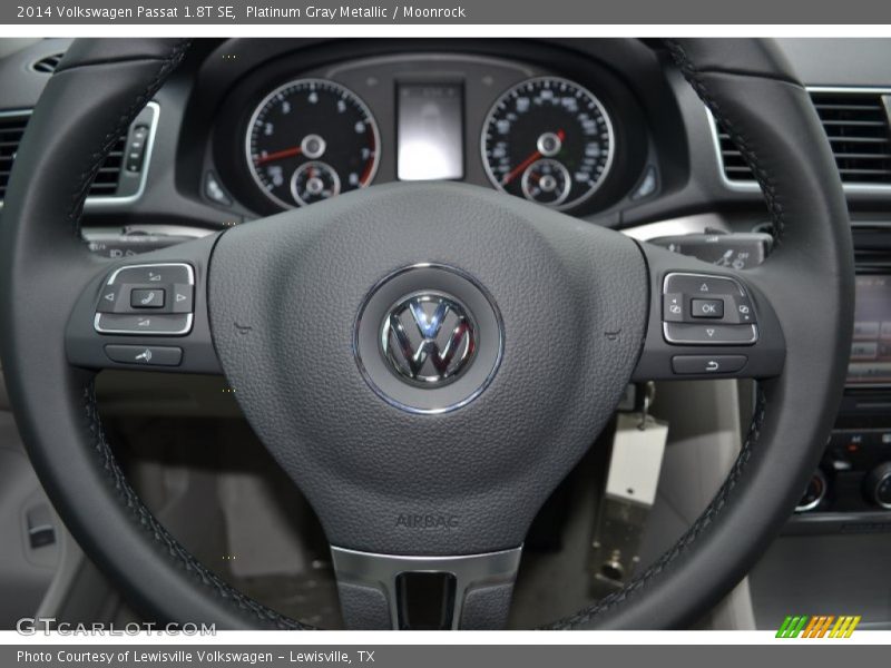 Platinum Gray Metallic / Moonrock 2014 Volkswagen Passat 1.8T SE
