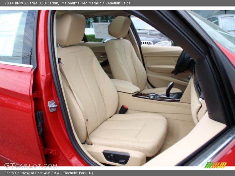 Front Seat of 2014 3 Series 328i Sedan