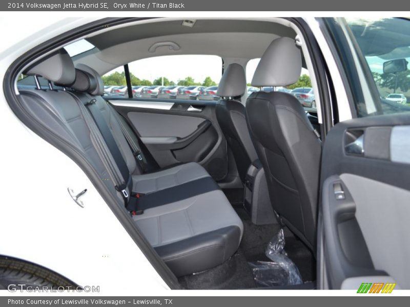 Oryx White / Titan Black 2014 Volkswagen Jetta Hybrid SE