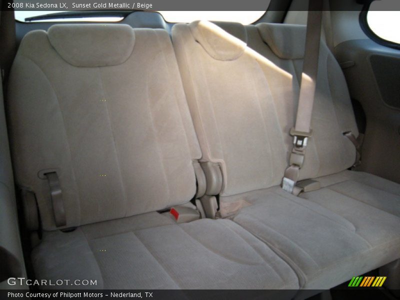 Sunset Gold Metallic / Beige 2008 Kia Sedona LX