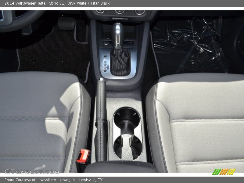 Oryx White / Titan Black 2014 Volkswagen Jetta Hybrid SE