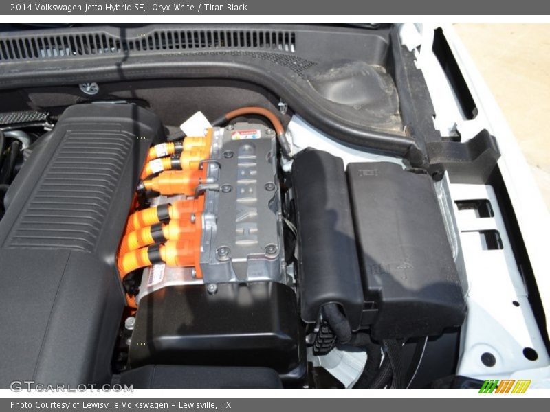Oryx White / Titan Black 2014 Volkswagen Jetta Hybrid SE