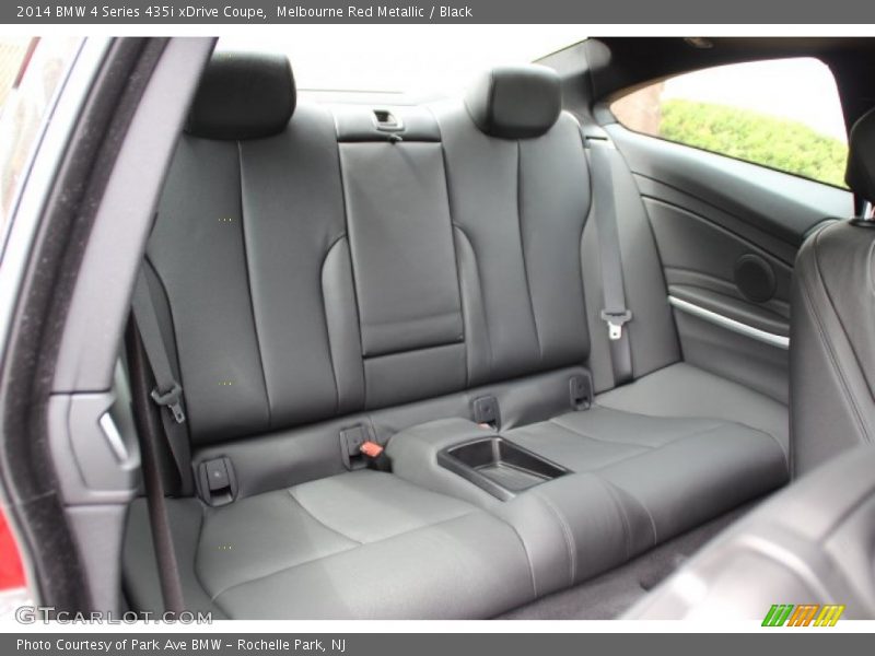 Rear Seat of 2014 4 Series 435i xDrive Coupe