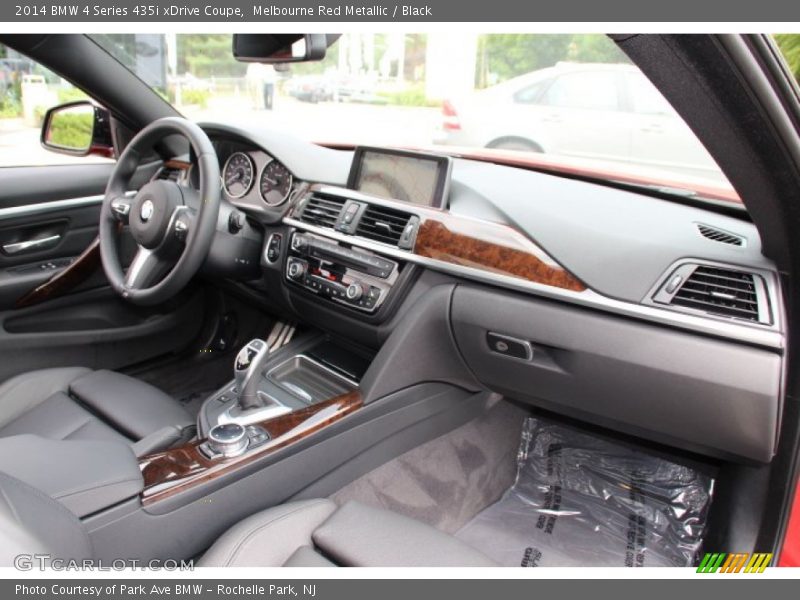 Melbourne Red Metallic / Black 2014 BMW 4 Series 435i xDrive Coupe