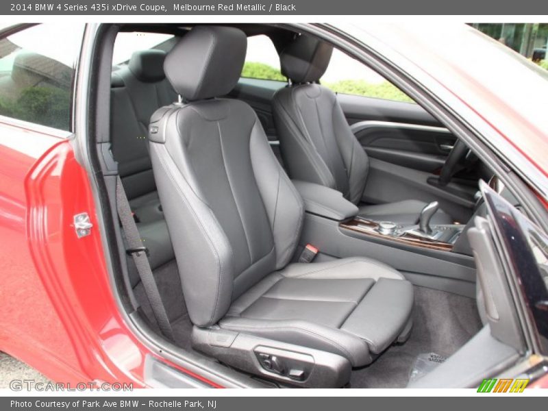 Melbourne Red Metallic / Black 2014 BMW 4 Series 435i xDrive Coupe