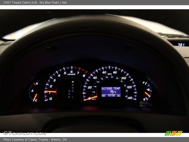  2007 Camry XLE XLE Gauges