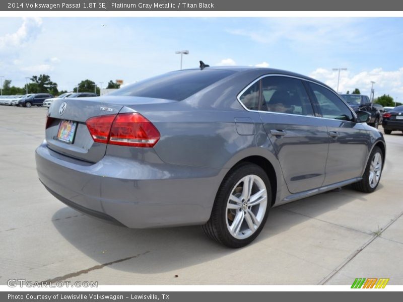 Platinum Gray Metallic / Titan Black 2014 Volkswagen Passat 1.8T SE