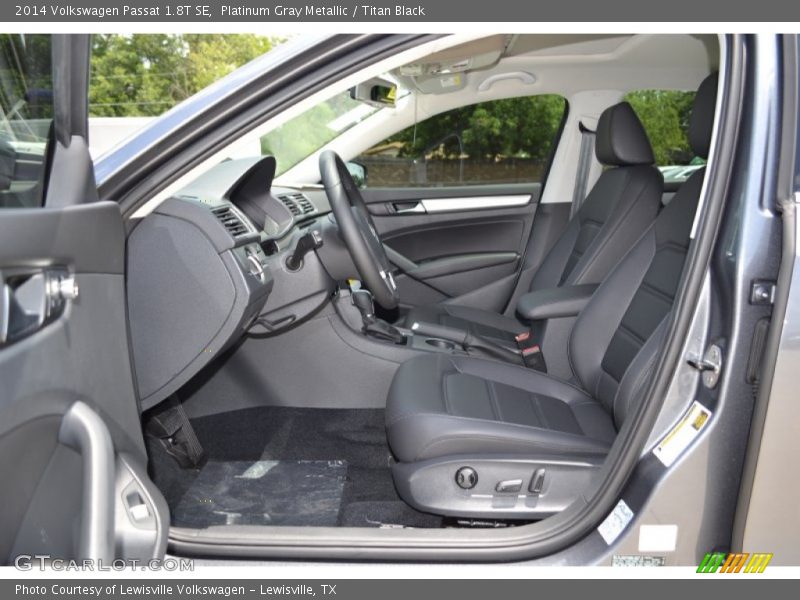 Platinum Gray Metallic / Titan Black 2014 Volkswagen Passat 1.8T SE