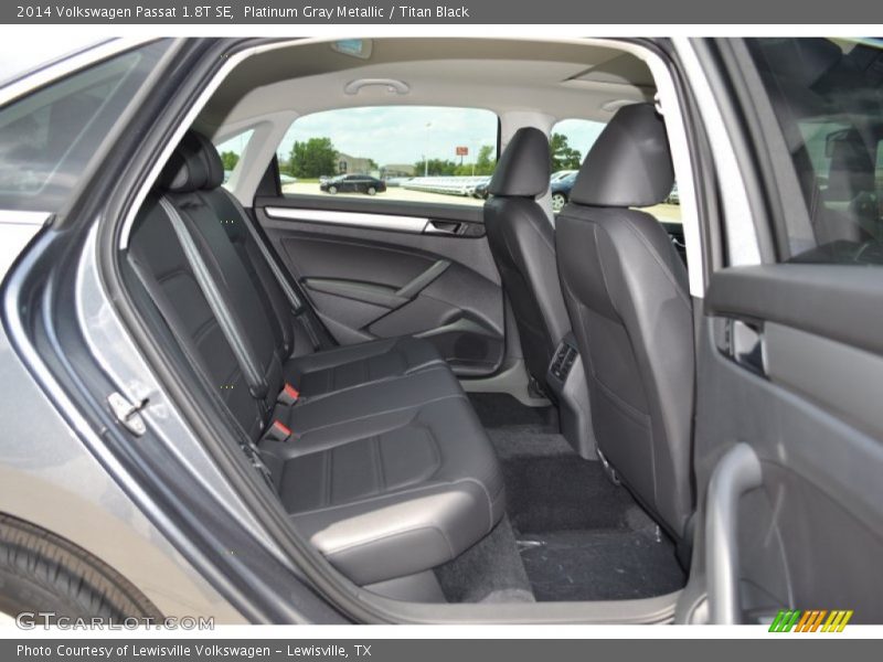 Platinum Gray Metallic / Titan Black 2014 Volkswagen Passat 1.8T SE