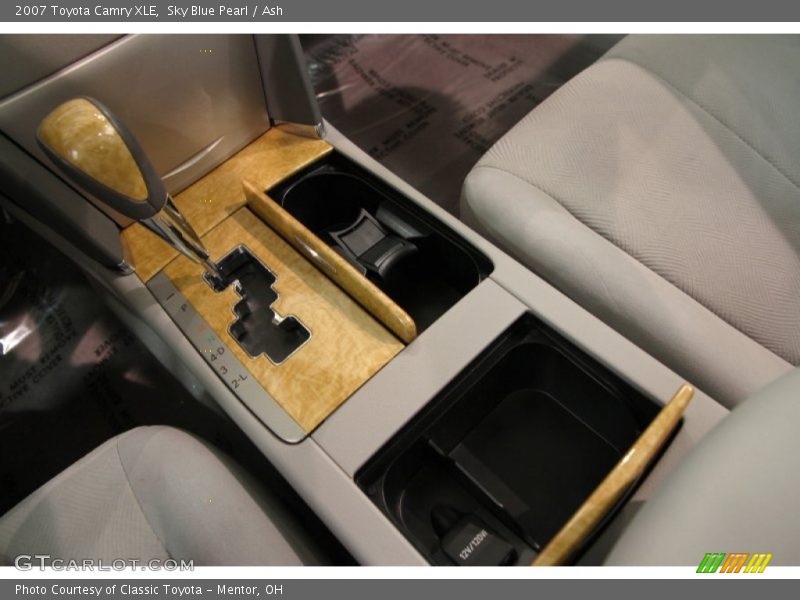 Sky Blue Pearl / Ash 2007 Toyota Camry XLE