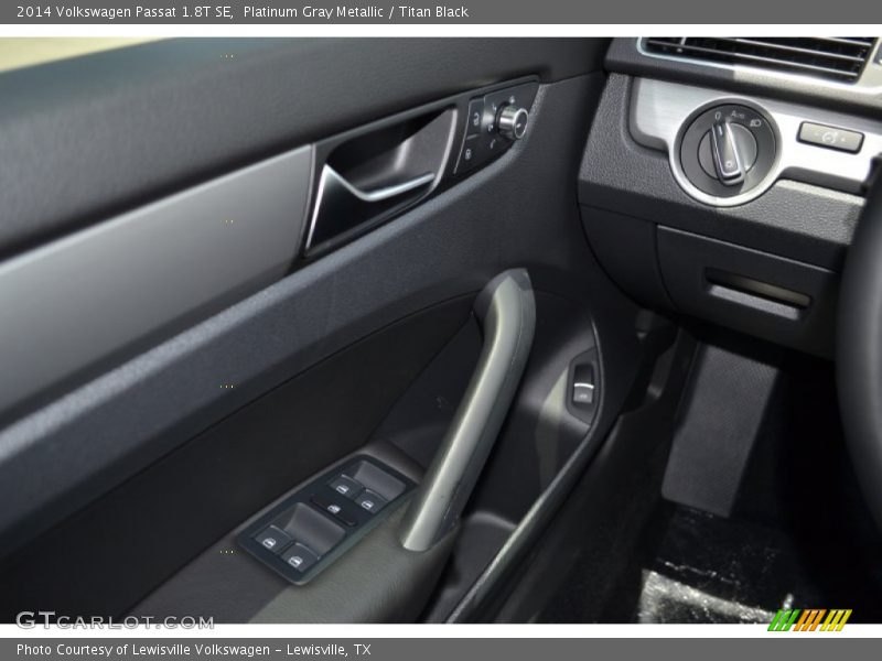 Platinum Gray Metallic / Titan Black 2014 Volkswagen Passat 1.8T SE