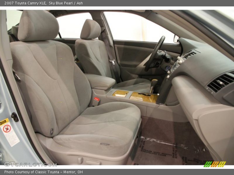 Sky Blue Pearl / Ash 2007 Toyota Camry XLE