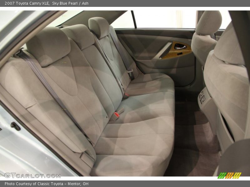 Sky Blue Pearl / Ash 2007 Toyota Camry XLE