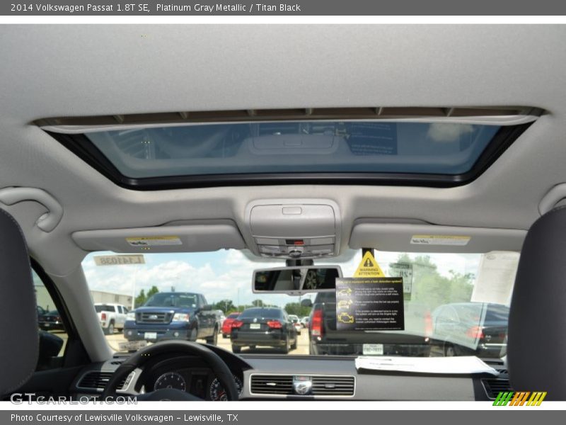 Platinum Gray Metallic / Titan Black 2014 Volkswagen Passat 1.8T SE