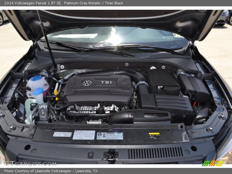 Platinum Gray Metallic / Titan Black 2014 Volkswagen Passat 1.8T SE