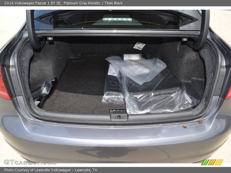 Platinum Gray Metallic / Titan Black 2014 Volkswagen Passat 1.8T SE