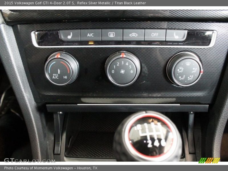 Controls of 2015 Golf GTI 4-Door 2.0T S