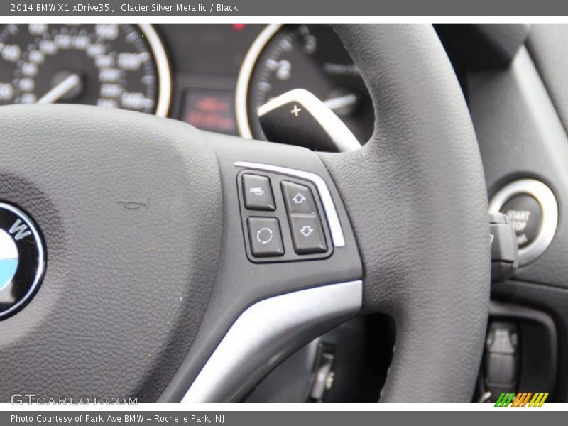 Glacier Silver Metallic / Black 2014 BMW X1 xDrive35i