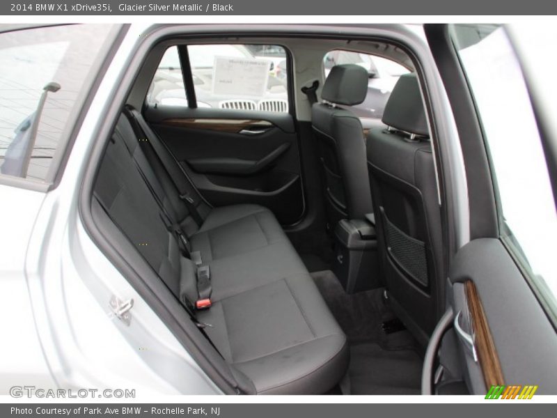 Glacier Silver Metallic / Black 2014 BMW X1 xDrive35i