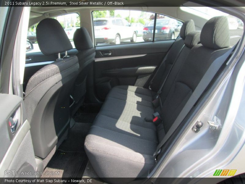 Steel Silver Metallic / Off-Black 2011 Subaru Legacy 2.5i Premium