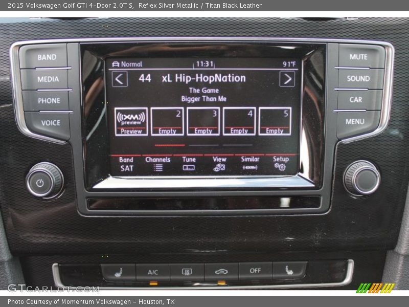 Controls of 2015 Golf GTI 4-Door 2.0T S