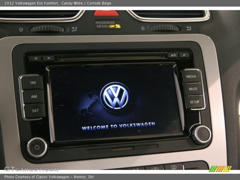 Controls of 2012 Eos Komfort