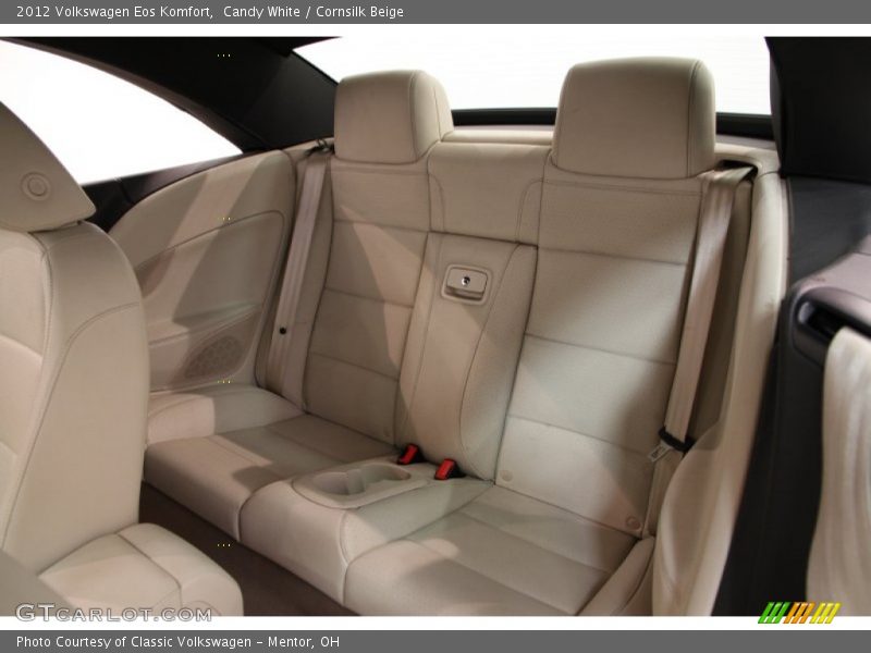 Rear Seat of 2012 Eos Komfort