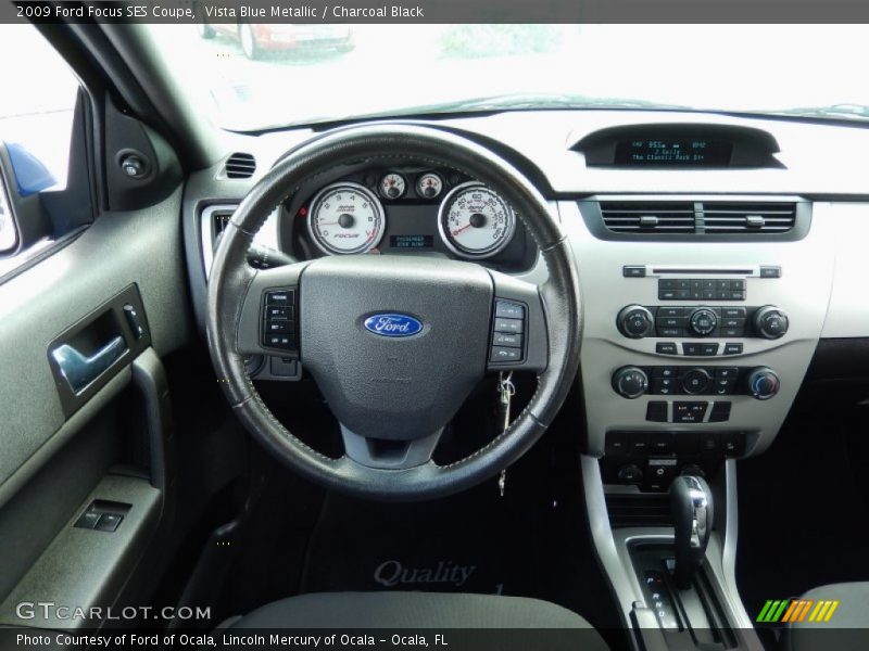 Dashboard of 2009 Focus SES Coupe