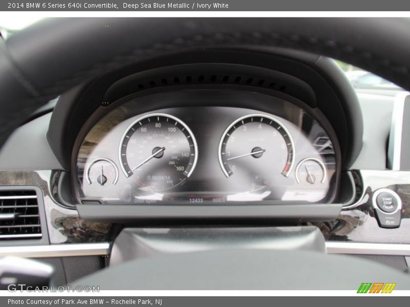  2014 6 Series 640i Convertible 640i Convertible Gauges