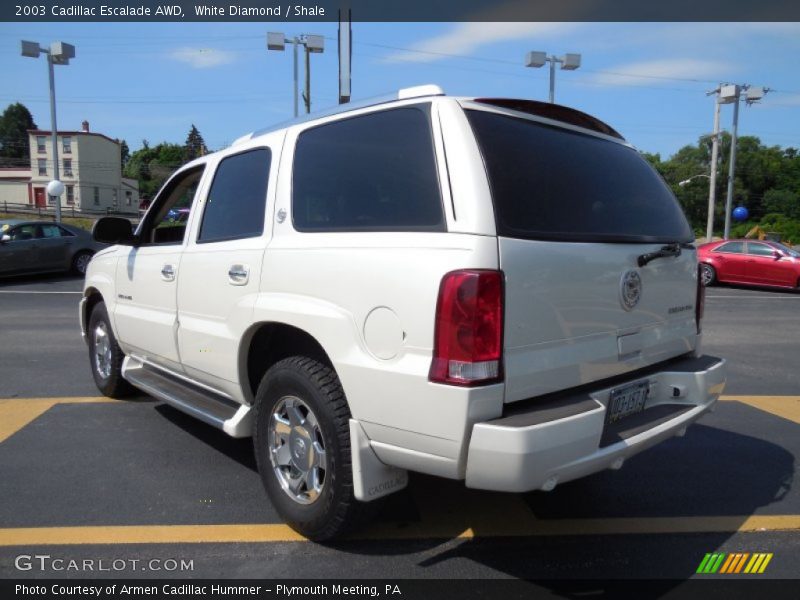 White Diamond / Shale 2003 Cadillac Escalade AWD