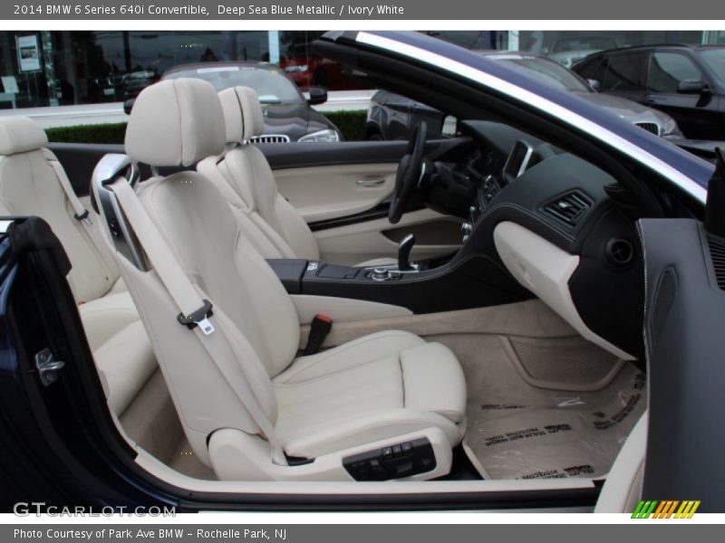 Front Seat of 2014 6 Series 640i Convertible