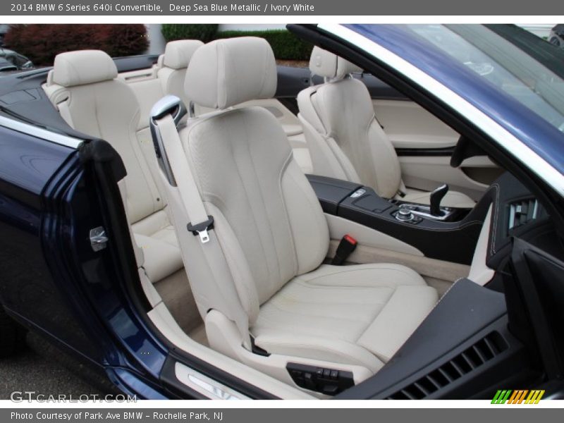 Front Seat of 2014 6 Series 640i Convertible