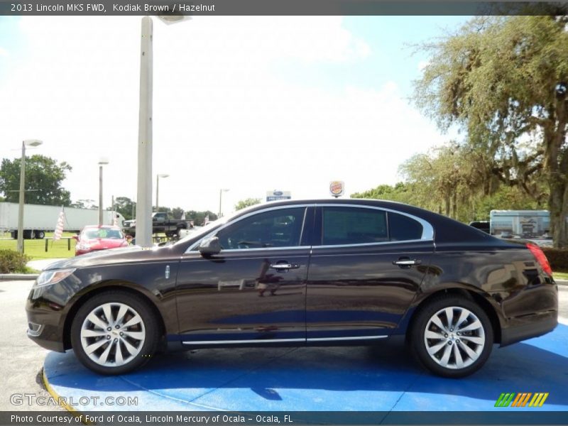 Kodiak Brown / Hazelnut 2013 Lincoln MKS FWD