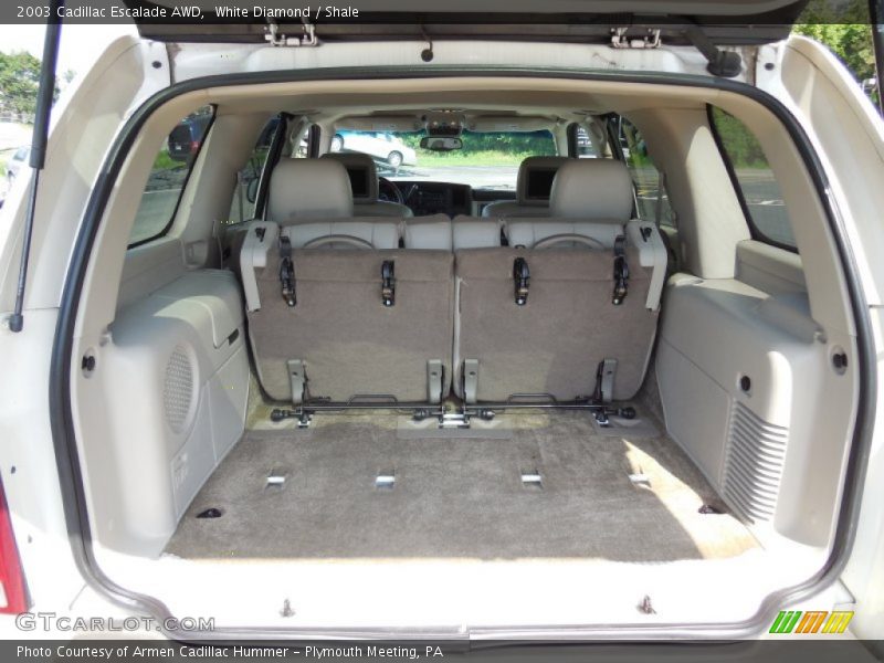 White Diamond / Shale 2003 Cadillac Escalade AWD