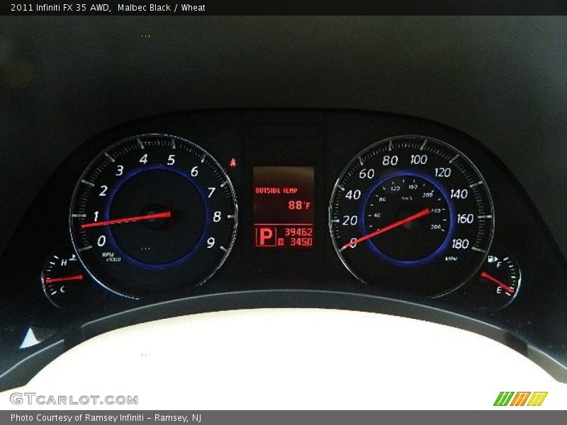  2011 FX 35 AWD 35 AWD Gauges