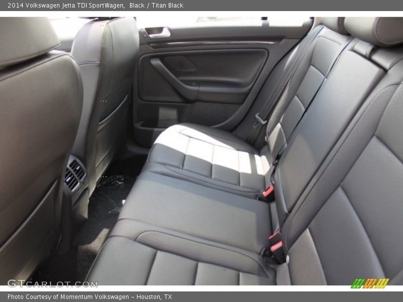 Black / Titan Black 2014 Volkswagen Jetta TDI SportWagen