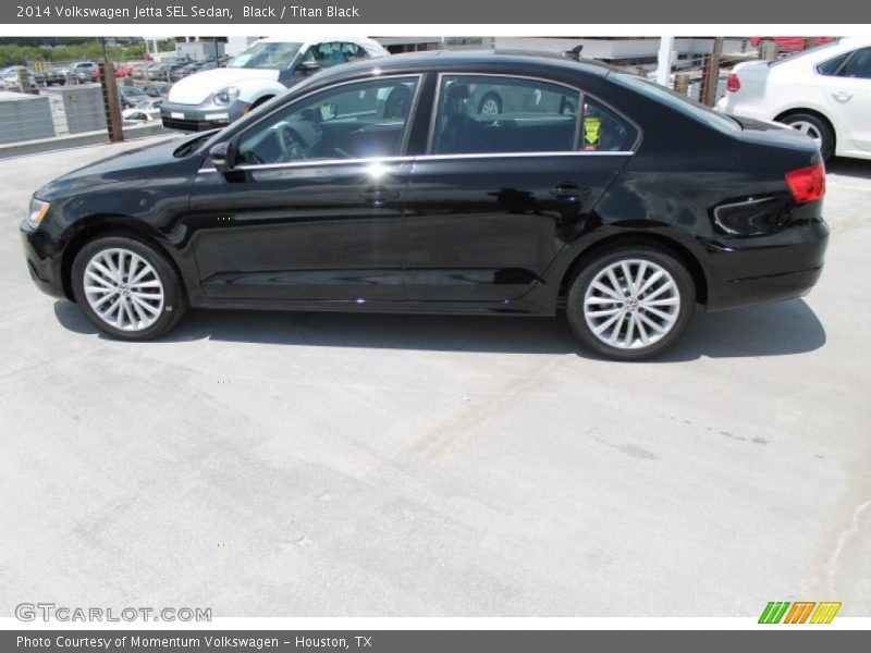 Black / Titan Black 2014 Volkswagen Jetta SEL Sedan