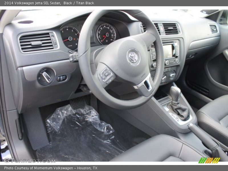 Black / Titan Black 2014 Volkswagen Jetta SEL Sedan