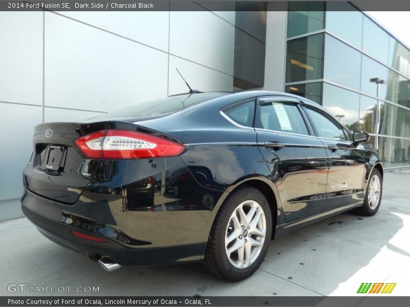 Dark Side / Charcoal Black 2014 Ford Fusion SE
