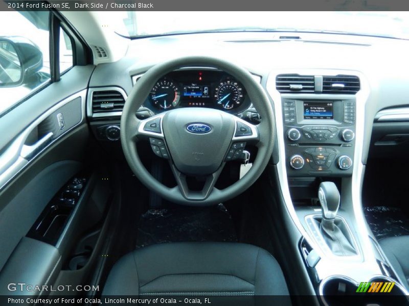 Dark Side / Charcoal Black 2014 Ford Fusion SE