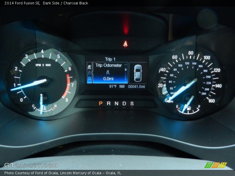 Dark Side / Charcoal Black 2014 Ford Fusion SE