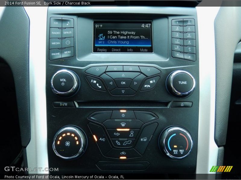 Dark Side / Charcoal Black 2014 Ford Fusion SE