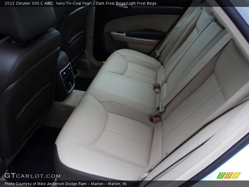 Ivory Tri-Coat Pearl / Dark Frost Beige/Light Frost Beige 2013 Chrysler 300 C AWD