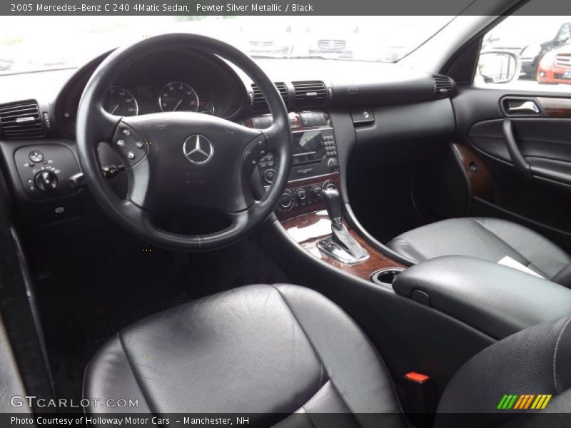  2005 C 240 4Matic Sedan Black Interior