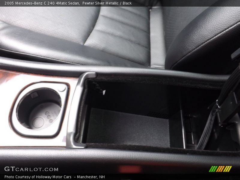 Pewter Silver Metallic / Black 2005 Mercedes-Benz C 240 4Matic Sedan