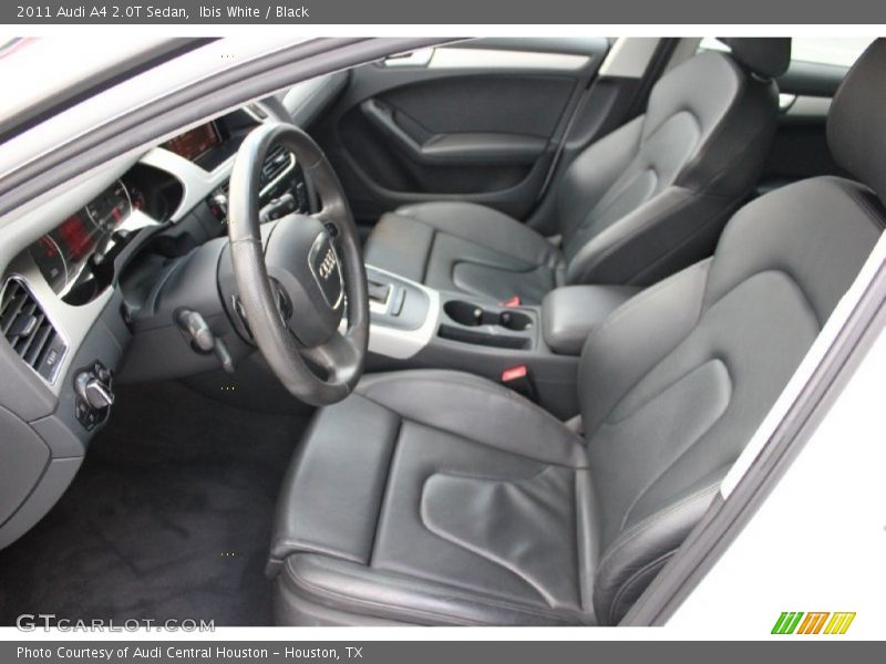 Ibis White / Black 2011 Audi A4 2.0T Sedan