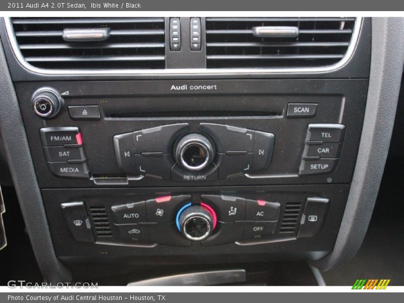Ibis White / Black 2011 Audi A4 2.0T Sedan